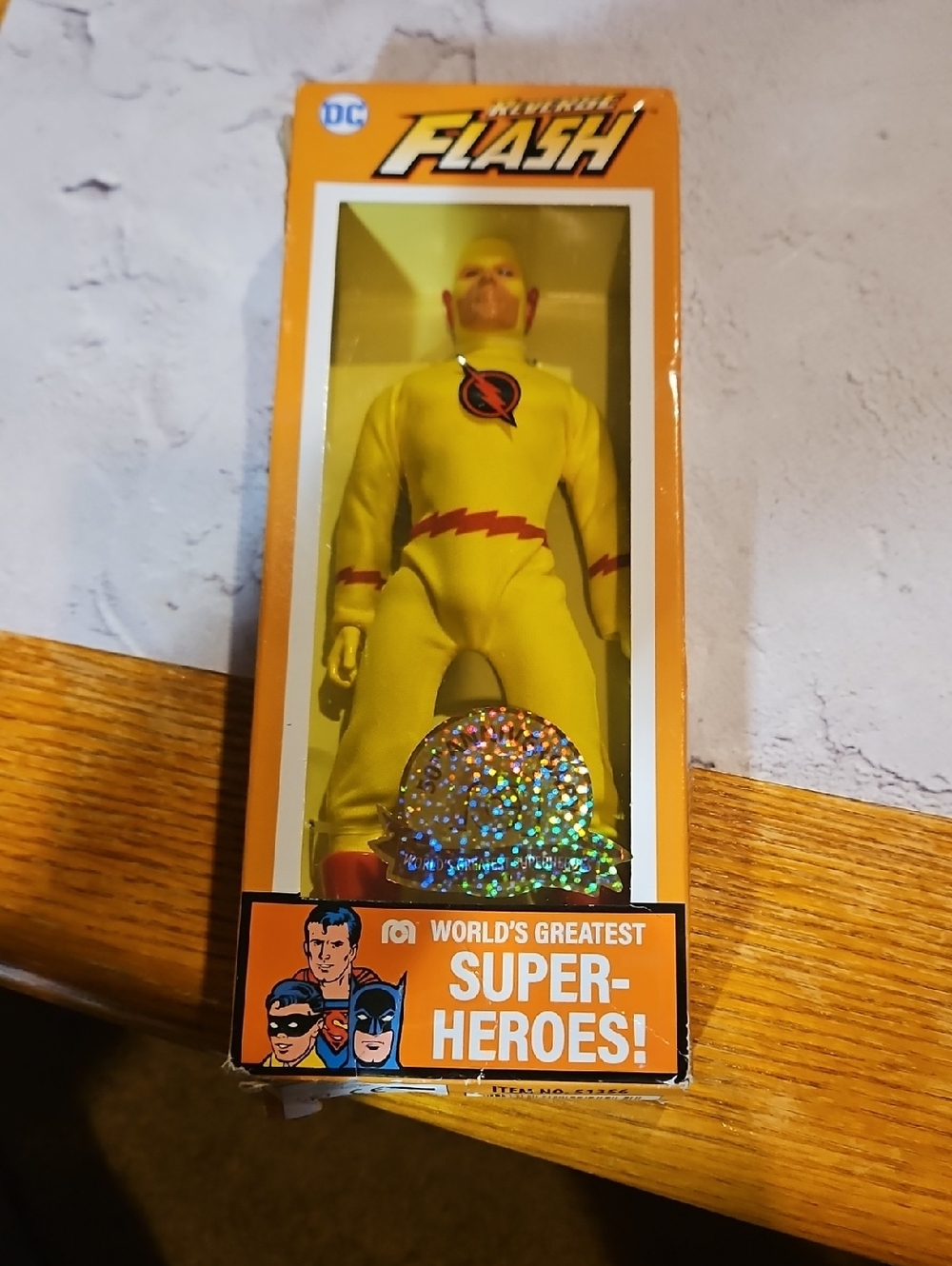 🌟3/$25🌟 Mego DC Reverse Flash 50th Anniversary 8-Inch Action Figure